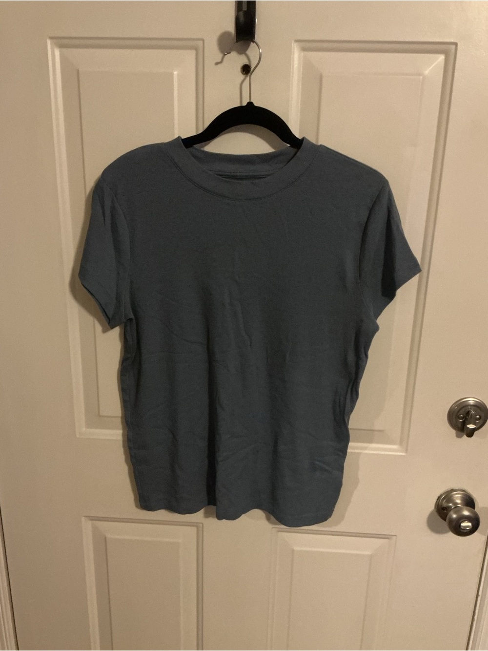 a new day Women's Crewneck Tee in Slate Blue